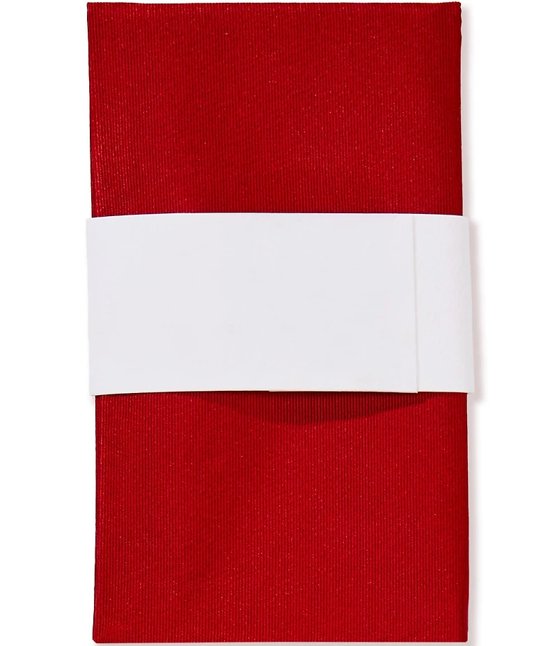 Tre Vero Solid Silk Pre-Folded Pocket Square