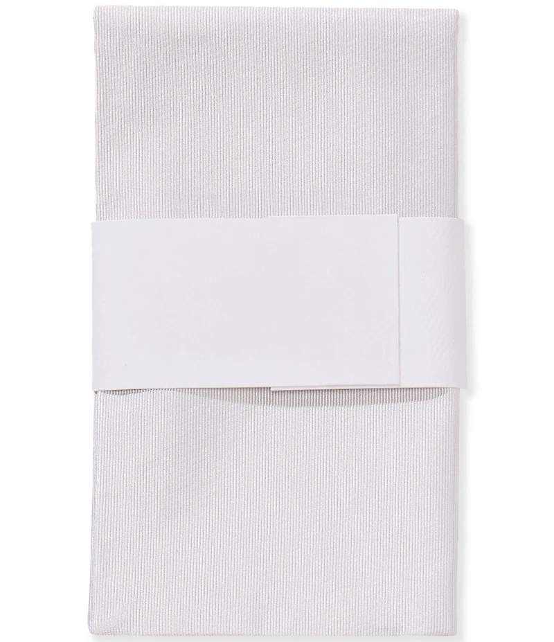 Tre Vero Solid Silk Pre-Folded Pocket Square