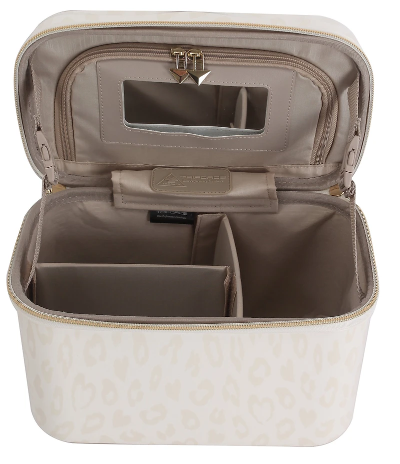 Triforce Everest Collection Leopard Train Case, 12#double;