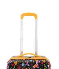 Triforce Kids 18#double; Hardside Butterfly Print Carry-On Luggage