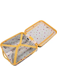 Triforce Kids 18#double; Hardside Butterfly Print Carry-On Luggage