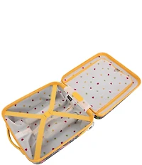 Triforce Kids 18#double; Hardside Butterfly Print Carry-On Luggage