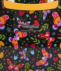 Triforce Kids 18#double; Hardside Butterfly Print Carry-On Luggage