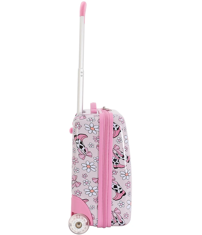 Triforce Kids 18#double; Hardside Carry-On Cowgirl Luggage