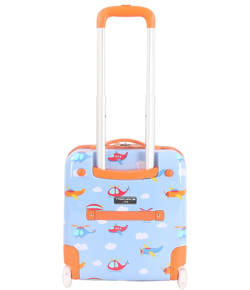 Triforce Kids Hardside 18#double; Flying Print Carry-On Luggage
