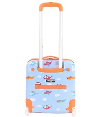 Triforce Kids Hardside 18#double; Flying Print Carry-On Luggage