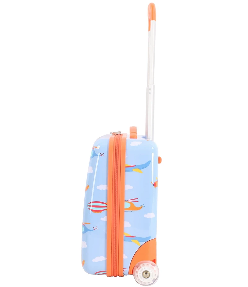Triforce Kids Hardside 18#double; Flying Print Carry-On Luggage