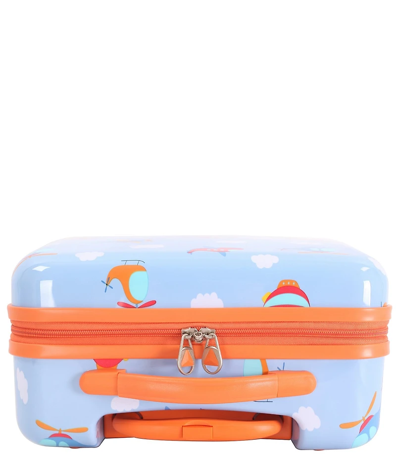 Triforce Kids Hardside 18#double; Flying Print Carry-On Luggage