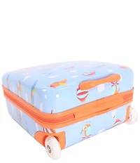 Triforce Kids Hardside 18#double; Flying Print Carry-On Luggage