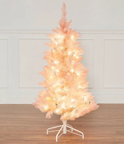 Trimsetter 4-ft. Pre-Lit Tinsel Christmas Tree