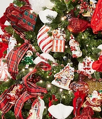 Trimsetter Christmas Magic Collection 6-ft. Beaded Red Berry Garland