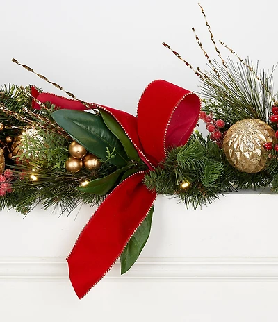 Trimsetter Christmas Magic Collection 6-ft. Pre-Lit Decorative Garland