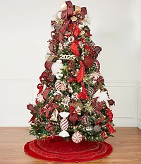 Trimsetter Christmas Magic Collection Beaded Tree Skirt