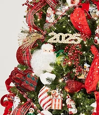 Trimsetter Christmas Magic Collection Large Santa Head Ornament