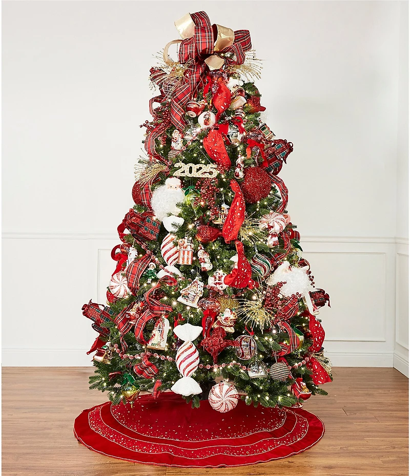 Trimsetter Christmas Magic Collection Oversized Peppermint Candy Shatterproof Ornament