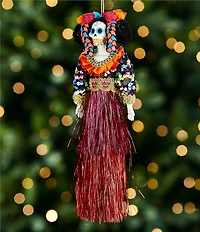 Trimsetter Feliz Navidad Collection Dia De Los Muertos Female Skeleton Ornament