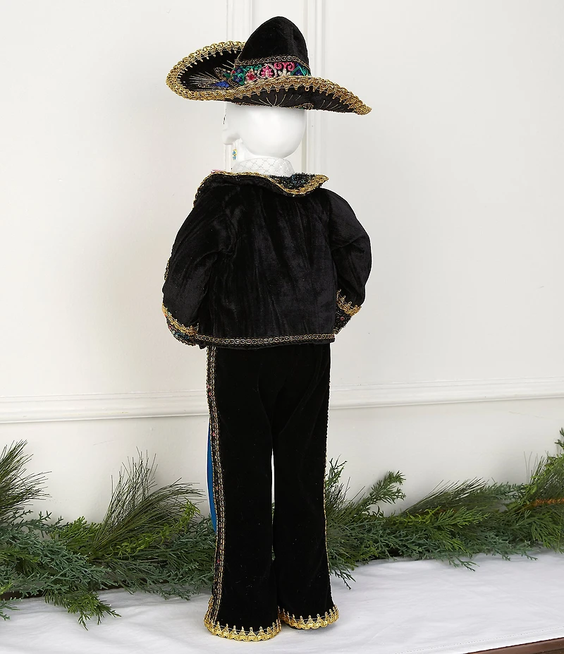 Trimsetter Feliz Navidad Collection Dia De Los Muertos Male Skeleton Figurine