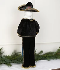 Trimsetter Feliz Navidad Collection Dia De Los Muertos Male Skeleton Figurine