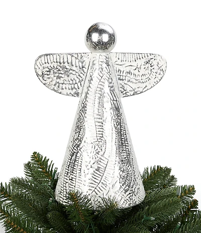 Trimsetter Feliz Navidad Collection Metal Angel Tree Topper