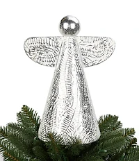 Trimsetter Feliz Navidad Collection Metal Angel Tree Topper