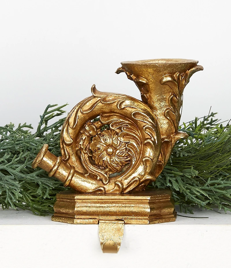 Trimsetter Grandeur Collection French Horn Stocking Holder
