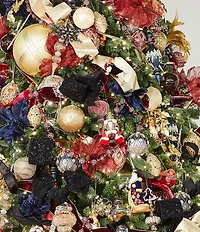 Trimsetter Grandeur Collection Sugared Beaded Glass Finial Ornament
