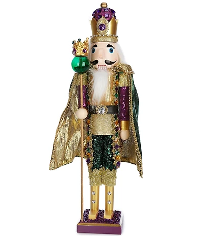 Trimsetter Mardi Gras Collection Nutcracker Figurine