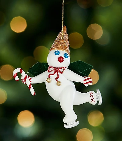 Trimsetter Mr. Bingle Collection 2025 Dated Mr. Bingle Ice Skating Ornament