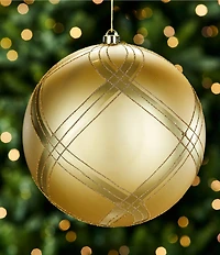 Trimsetter Shatterproof Collection 9.5#double; Ball Ornament
