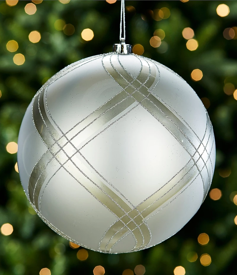 Trimsetter Shatterproof Collection 9.5#double; Ball Ornament