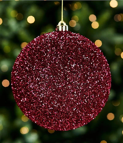Trimsetter Shatterproof Collection Oversized Glitter Ball Ornament