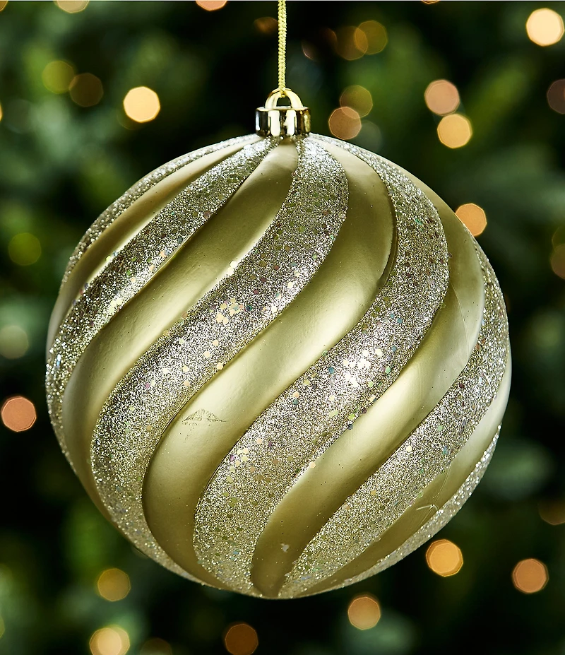 Trimsetter Shatterproof Collection Oversized Swirl Ornament