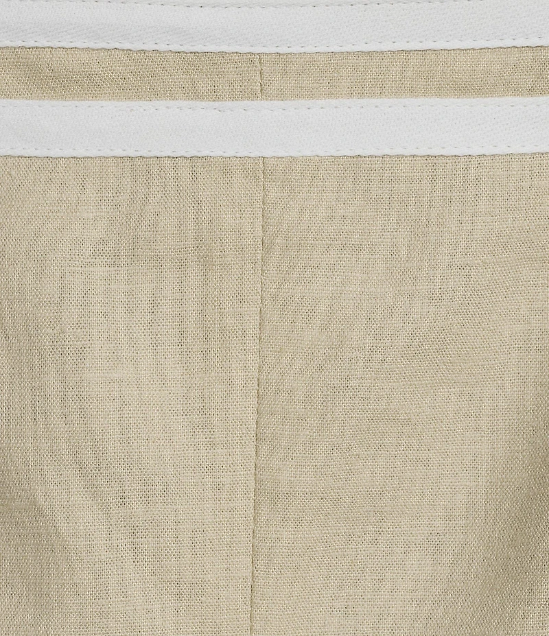 Trina Turk Avignon Stretch Linen Square Neck Sleeveless Coordinating Top