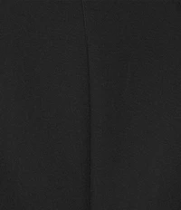 Trina Turk Baz Luxe Drape Funnel Neck Long Sleeve Tailored Top