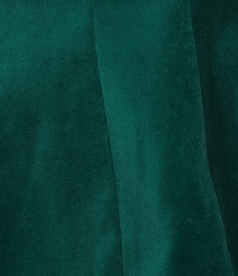 Trina Turk Finale Velveteen Strapless Sleeveless Peplum Coordinating Top