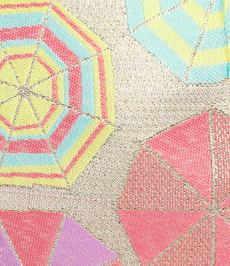 Trina Turk Rico Jacquard Umbrella Print High Rise Coordinating Pencil Skirt