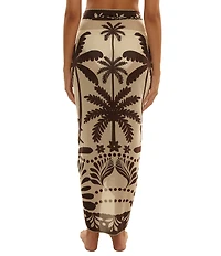 Trina Turk Syros Tie Front Pareo Swim Cover-Up