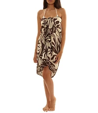 Trina Turk Syros Tie Front Pareo Swim Cover-Up