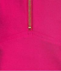 Trina Turk Tied Split V-Neck Sleeveless A-Line Mini Dress