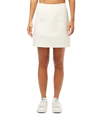 Trina Turk Two Points High-Rise A-Line Mini Skirt