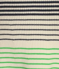 Trina Turk Veronika Stripe Pattern Scoop Neck Sleeveless Mini Dress