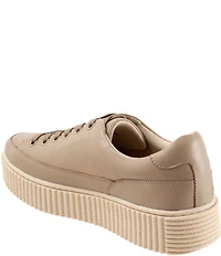 Trotters Baylor Leather Platform Sneakers