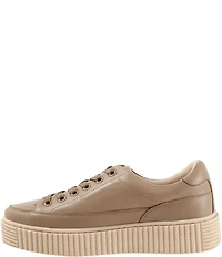 Trotters Baylor Leather Platform Sneakers