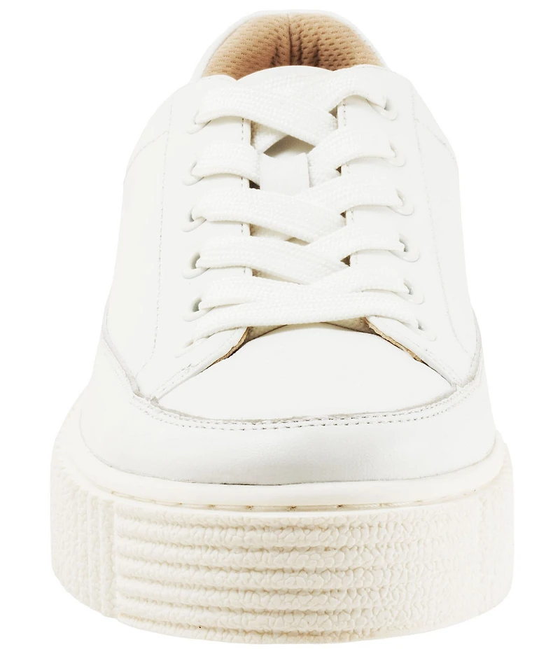 Trotters Baylor Leather Platform Sneakers
