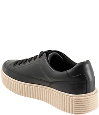 Trotters Baylor Leather Platform Sneakers