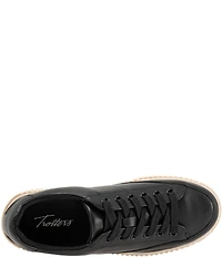 Trotters Baylor Leather Platform Sneakers
