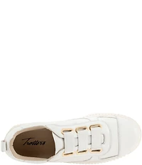 Trotters Bliss Leather Slip On Platform Sneakers