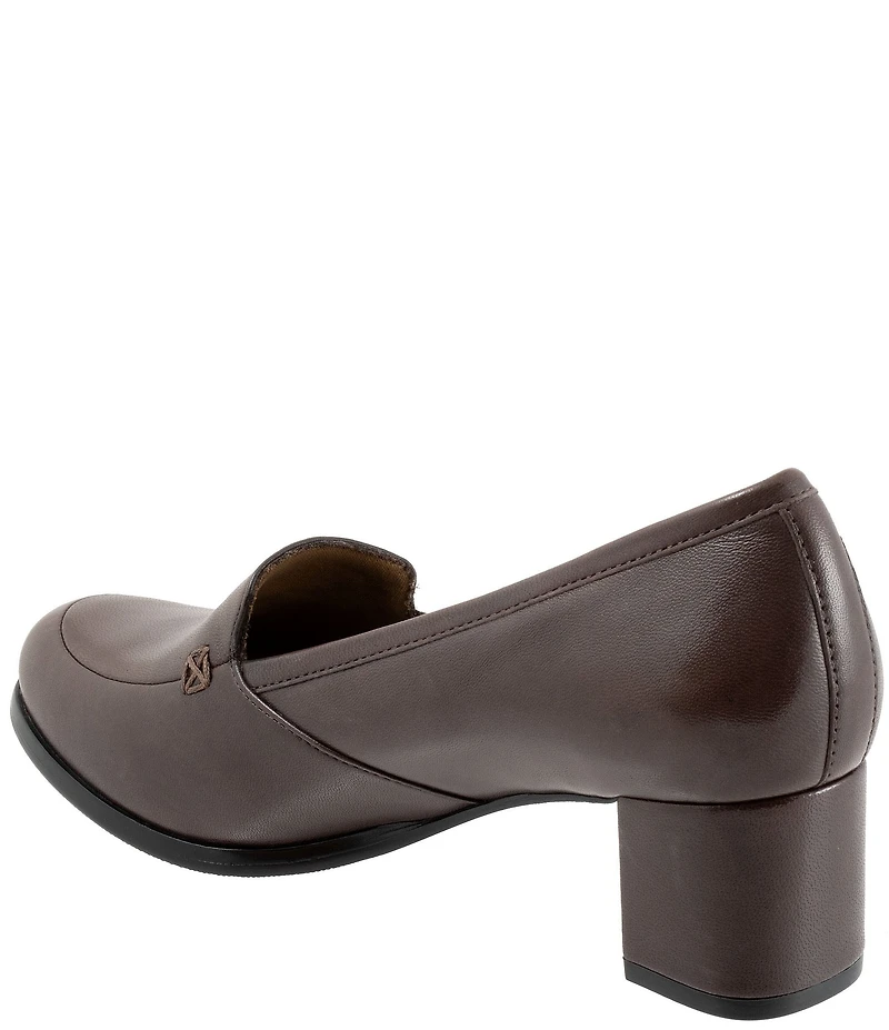 Trotters Cassidy Leather Loafer Pumps