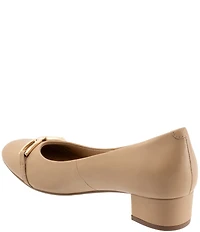 Trotters Dakota Leather Bit Buckle Pumps