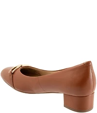 Trotters Dakota Leather Bit Buckle Pumps